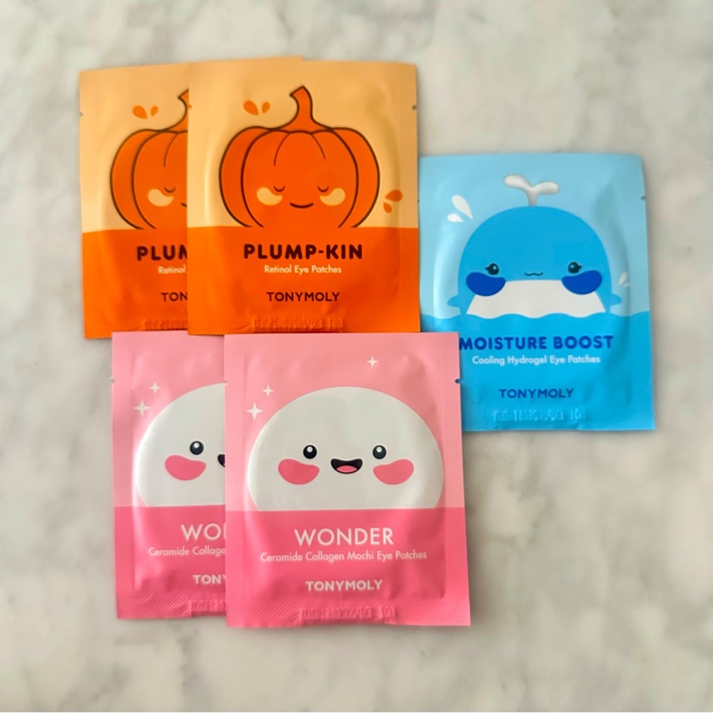 🚩SOLD🚩 Bundle of 5 Tonymoly Eye Mask Patches